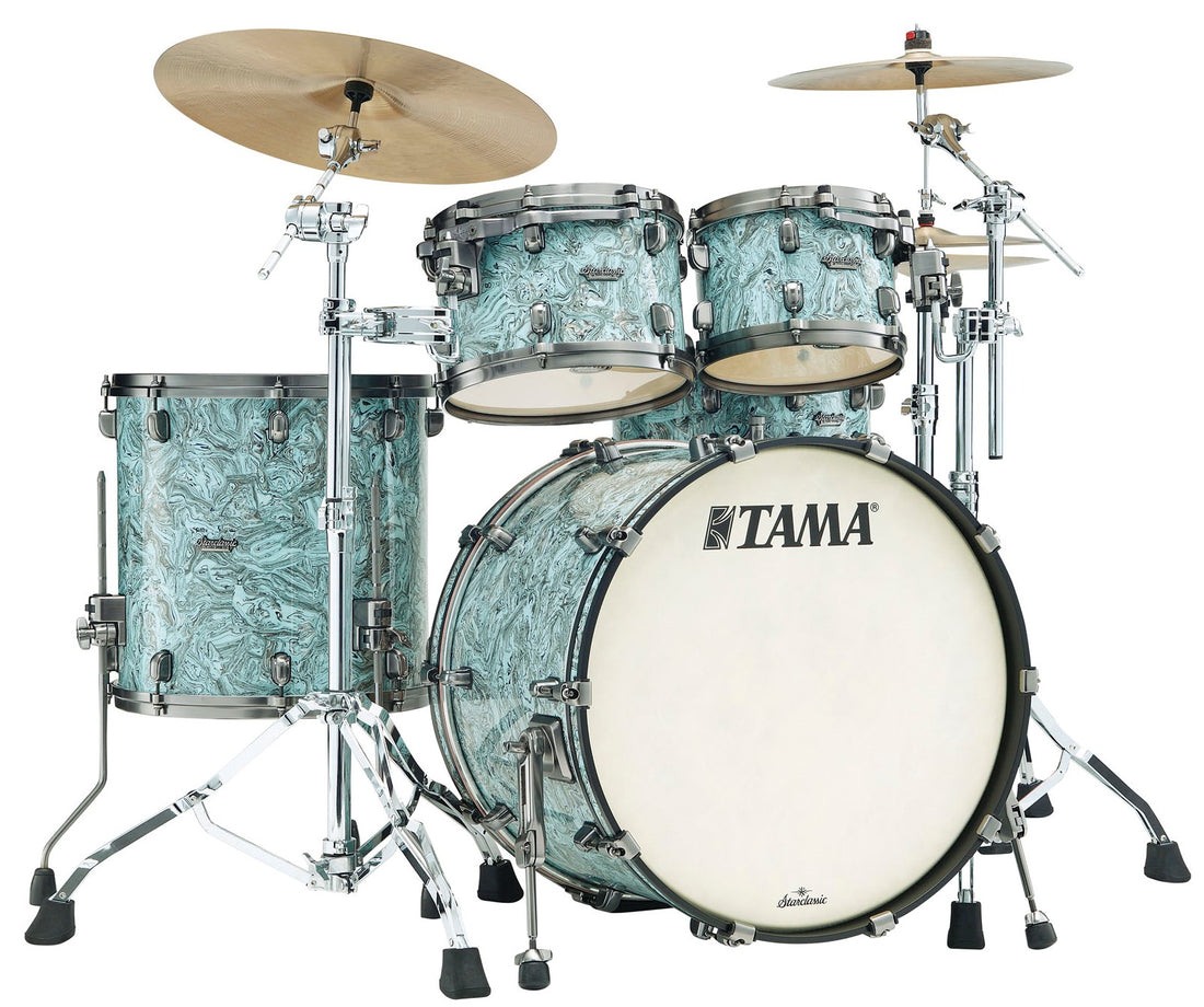 Tama MR42TZUS SLW Starclassic Maple Batería Acústica Sky Blue Swirl 1