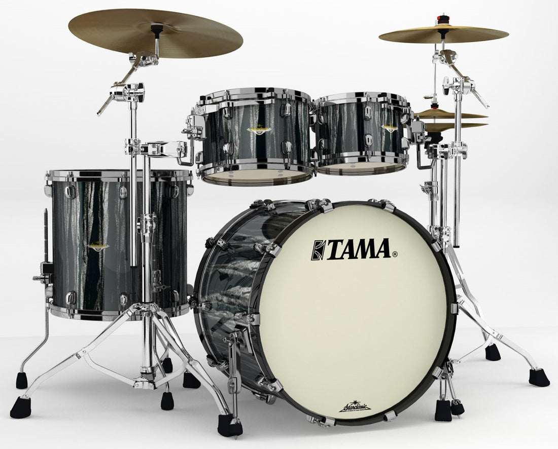 Tama MA42TZBNS BCS Starclassic Maple Batería Acústica Black Clouds And Silver Linings 1