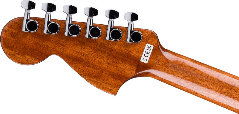 Fender California Standard Monterey CE Guitarra Electroacustica Negra 6
