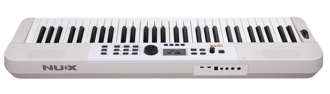 NUX NEK-110 WH Teclado Portátil 61 Teclas Blanco 2