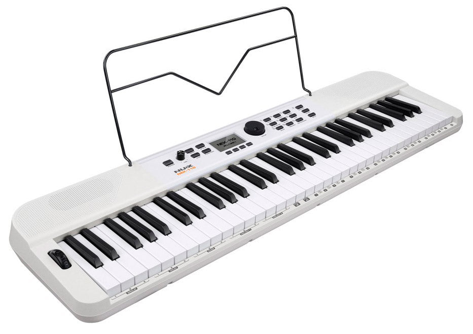 NUX NEK-110 WH Teclado Portátil 61 Teclas Blanco 3