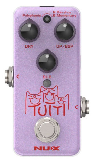 NUX NPO-2 Tutti l Pedal Octavador Polifónico 1