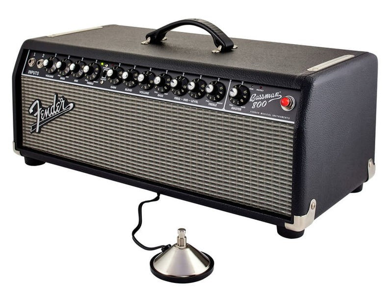 Fender Bassman 800 Head Amplificador Cabezal Bajo 8