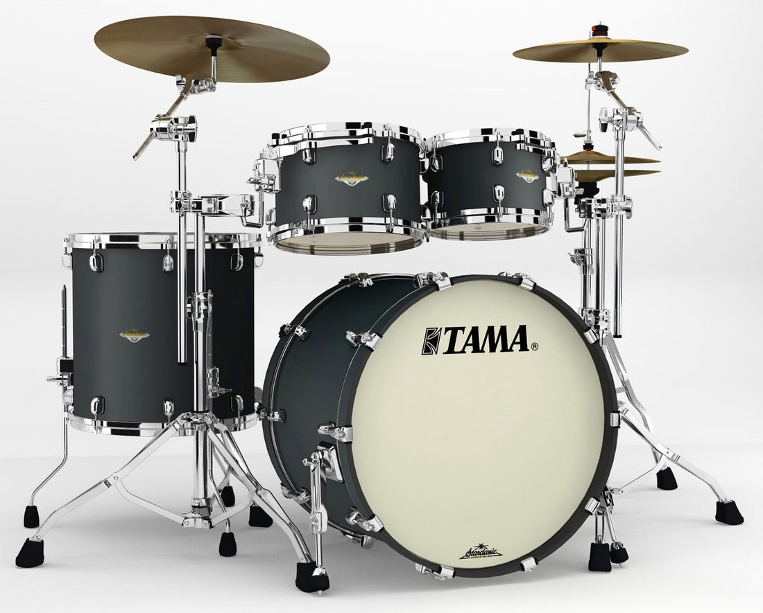 Tama MA42TZS FBK Starclassic Maple Batería Acústica Flat Black 1