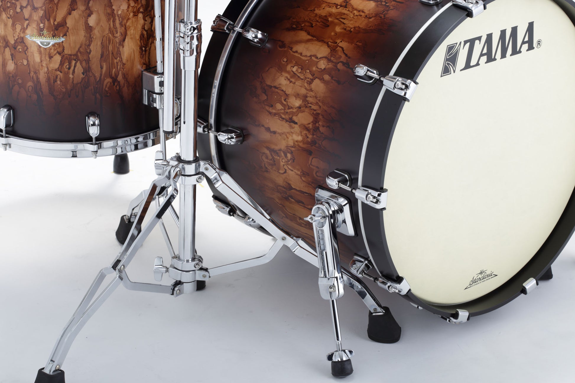 Tama MA42TZS MBB Starclassic Maple Batería Acústica Molten Satin Brown Burst 5