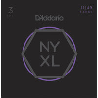 Daddario NYXL1149-3P Set 3 Juegos de Cuerdas Guitarra Eléctrica 011-049 1