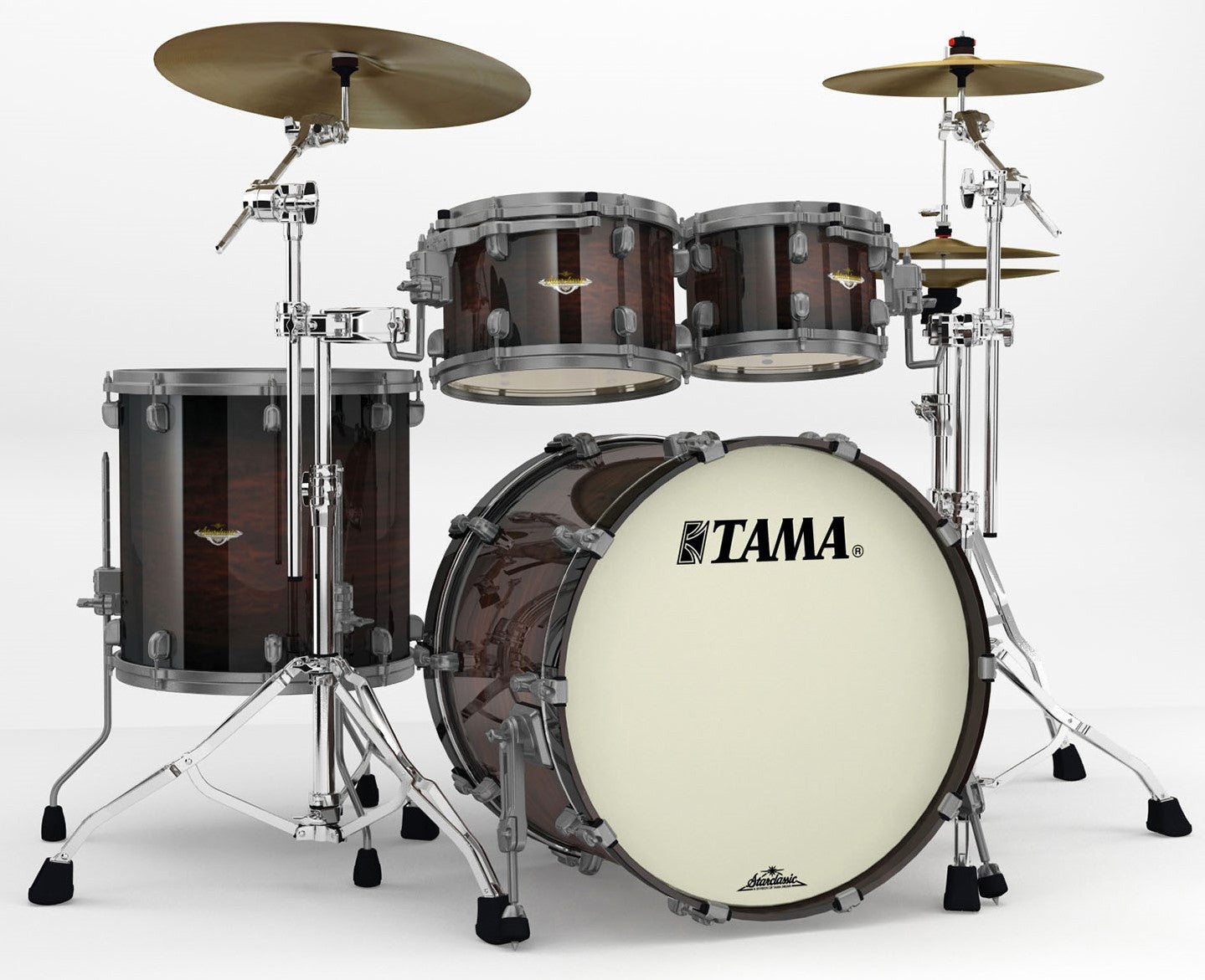 Tama MA42TZUS DMB Starclassic Maple Batería Acústica Dark Mocha Burst 1