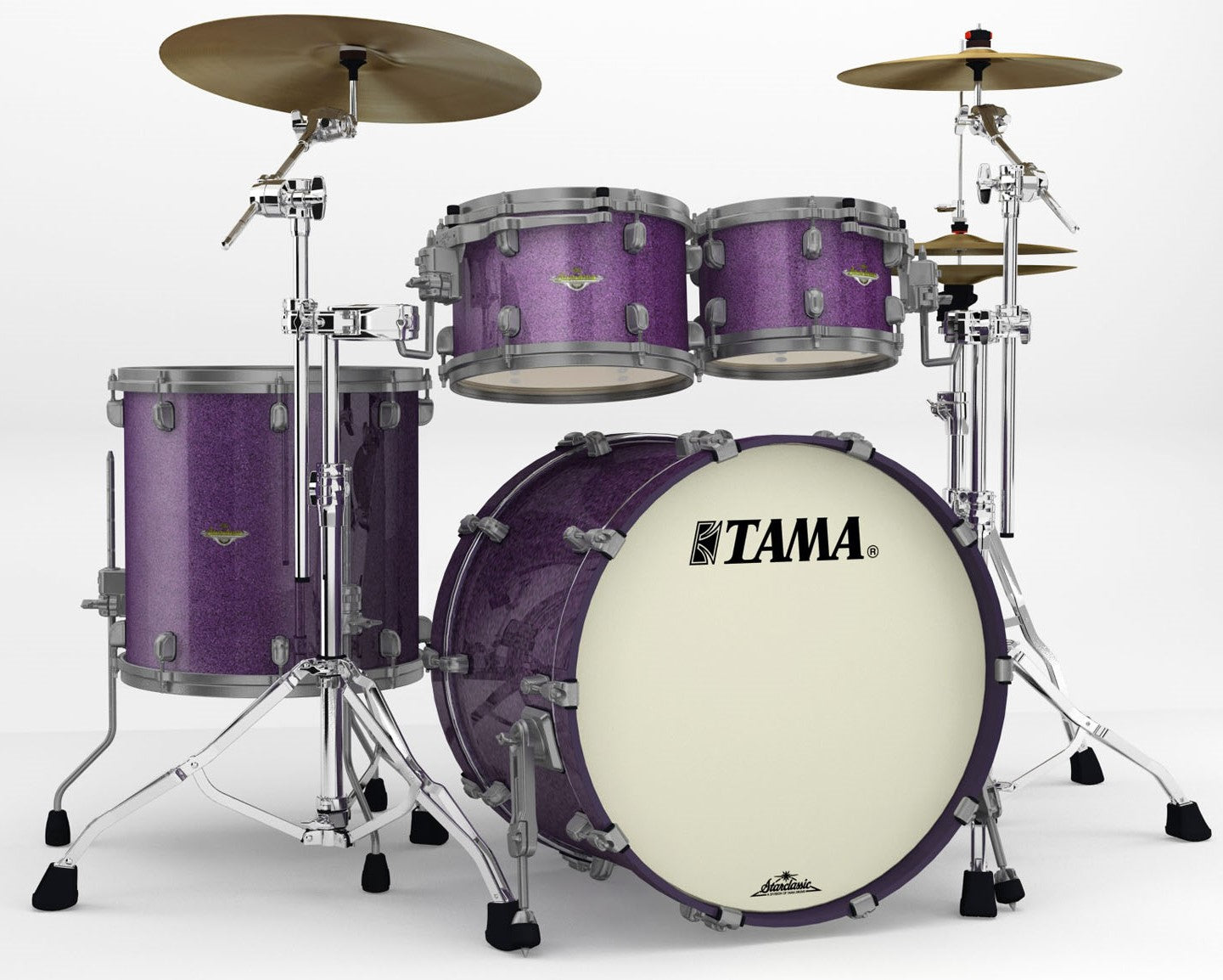 Tama MA42TZUS DPP Starclassic Maple Batería Acústica Deeper Purple 1