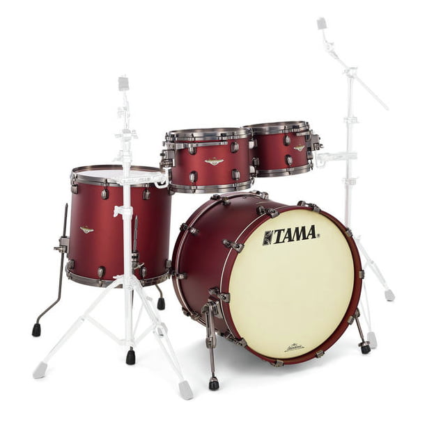 Tama MA42TZUS FBM Starclassic Maple Batería Acústica Flat Burgundy Metallic 1