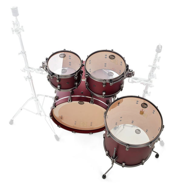 Tama MA42TZUS FBM Starclassic Maple Batería Acústica Flat Burgundy Metallic 5