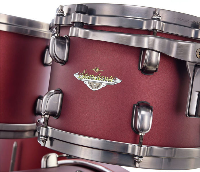 Tama MA42TZUS FBM Starclassic Maple Batería Acústica Flat Burgundy Metallic 8