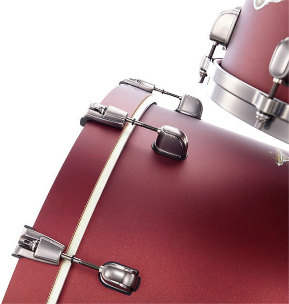 Tama MA42TZUS FBM Starclassic Maple Batería Acústica Flat Burgundy Metallic 11