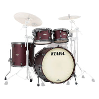 Tama MA42TZUS FBM Starclassic Maple Batería Acústica Flat Burgundy Metallic 15