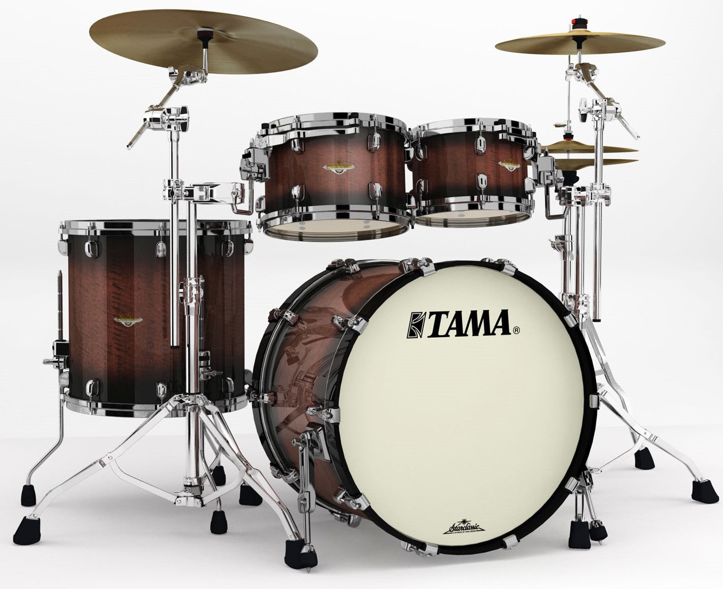 Tama ME42TZBS VTBV Starclassic Maple Batería Acústica Tobacco Sunburst Movingui 2