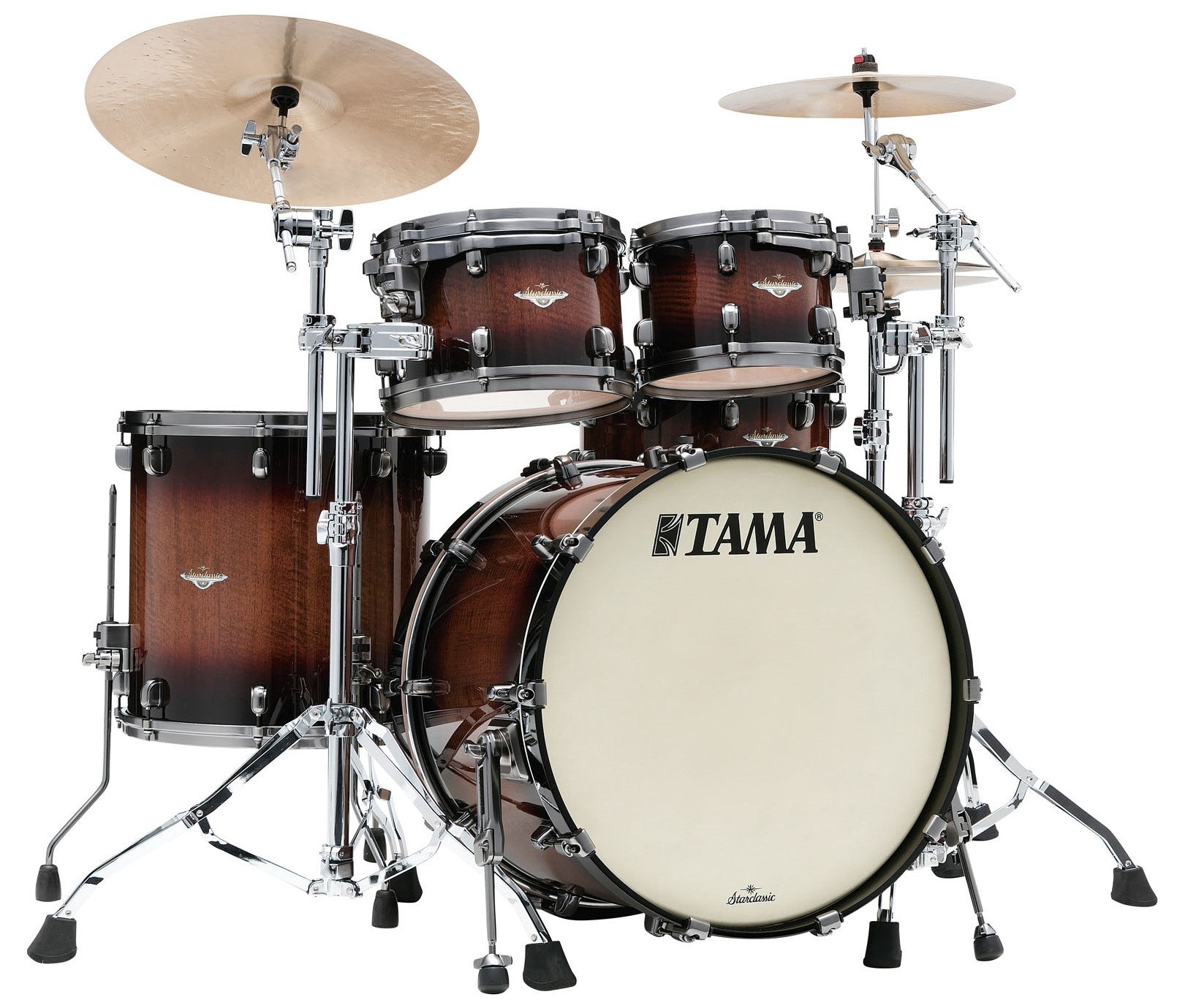 Tama ME42TZUS VTBV Starclassic Maple Batería Acústica Tobacco Sunburst Movingui 1