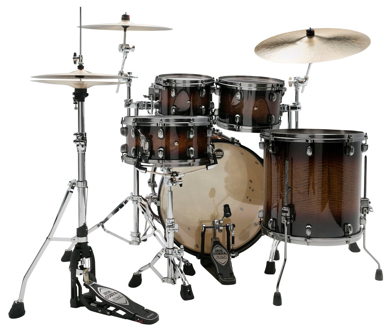 Tama ME42TZUS VTBV Starclassic Maple Batería Acústica Tobacco Sunburst Movingui 3