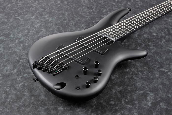 Ibanez SRMS625EX BKF Bajo Eléctrico 5 Cuerdas Black Flat 5