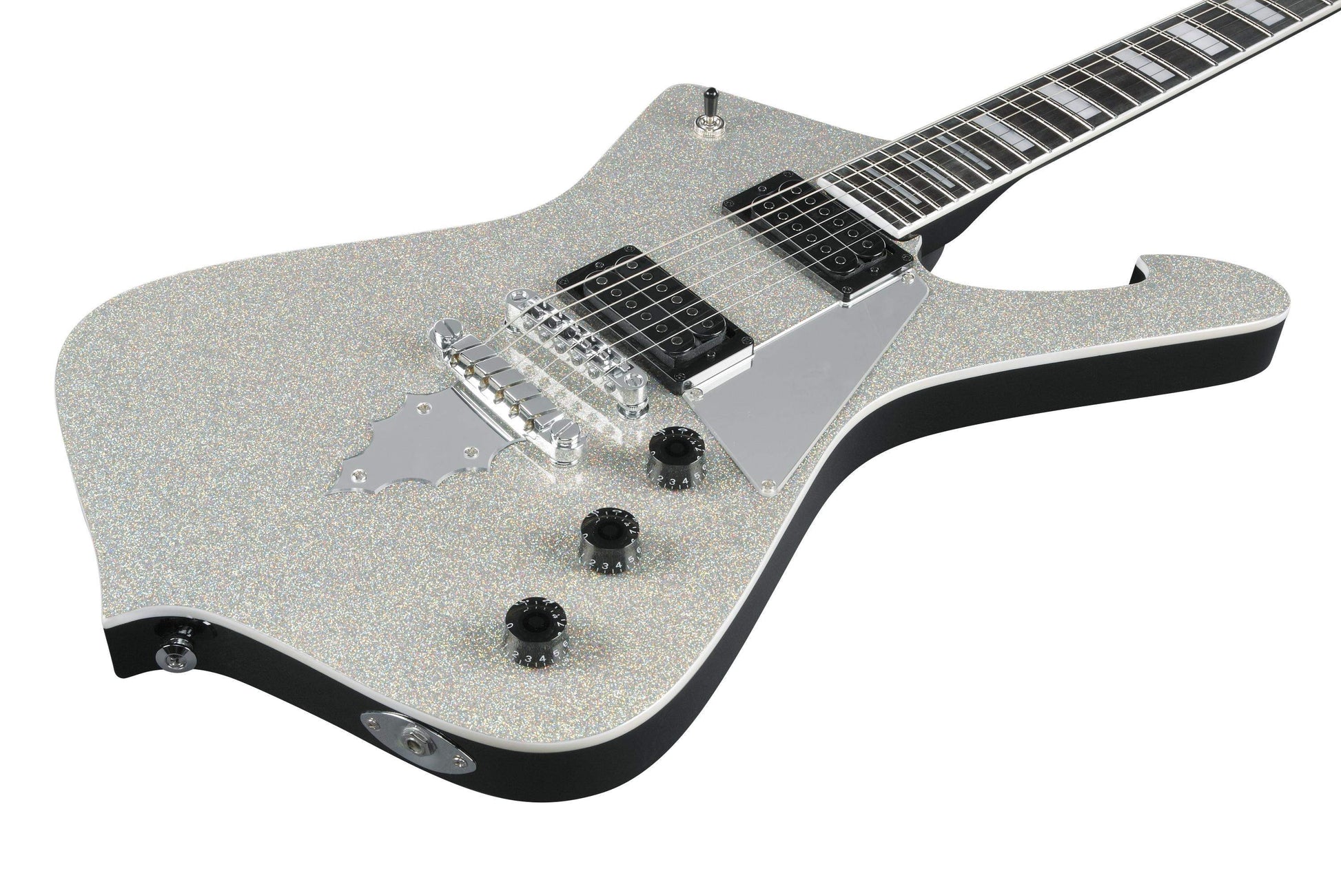 Ibanez PS60 SSL Signature Paul Stanley Guitarra Eléctrica Silver Sparkle 8