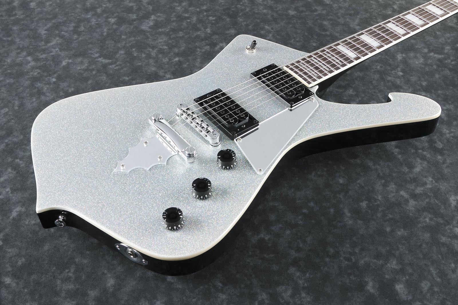 Ibanez PS60 SSL Signature Paul Stanley Guitarra Eléctrica Silver Sparkle 15