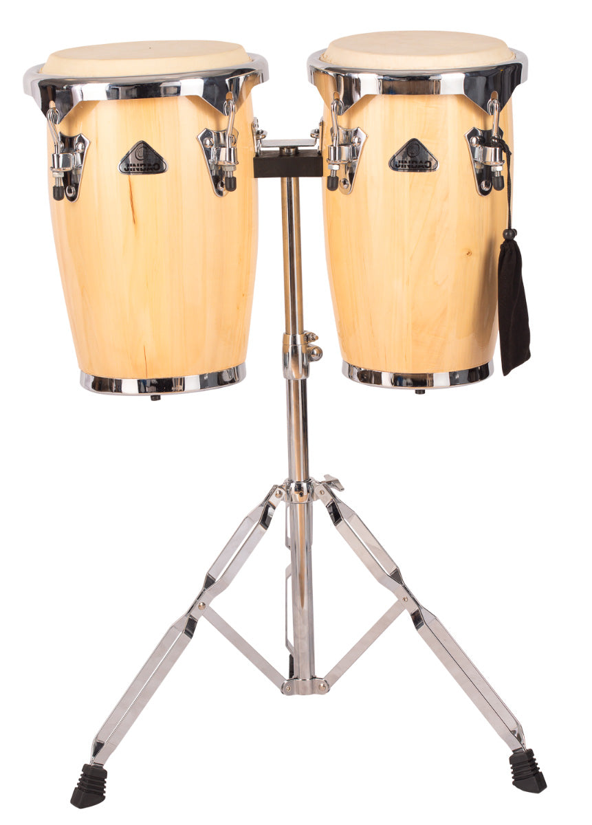 Jinbao MCBC400N Congas Naturales con Soporte 1