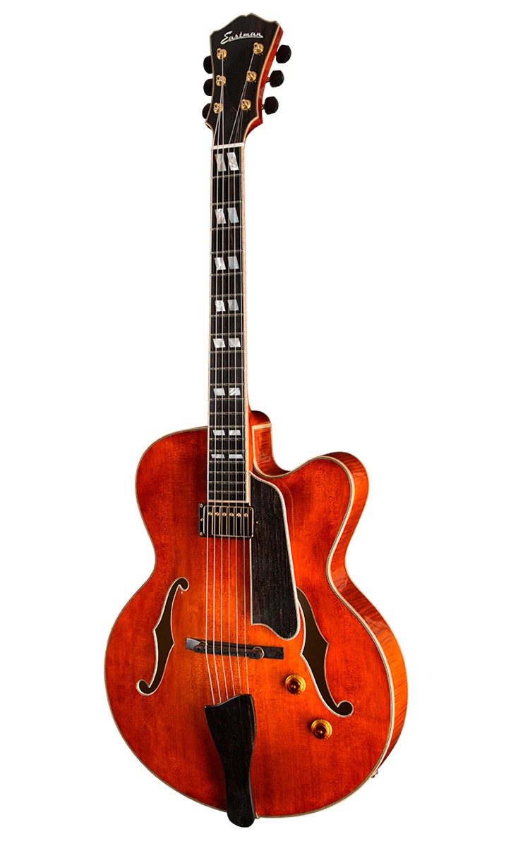 Eastman AR580CE-HB Guitarra Eléctrica Archtop Honeyburst 1