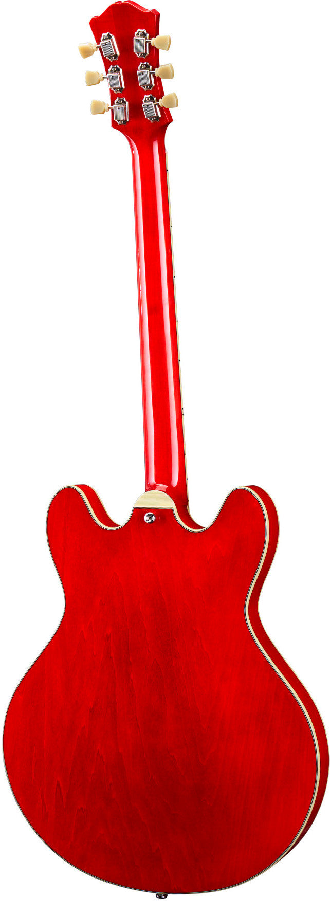 Eastman T386-RD Guitarra Eléctrica Archtop Thinline Roja 2