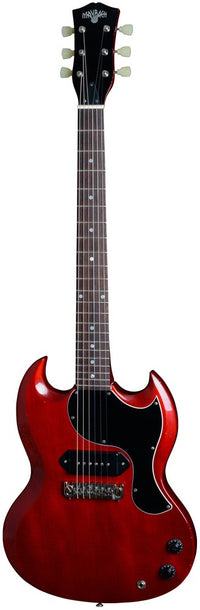 Maybach Albatroz 65 Guitarra Eléctrica Dark Winered Aged 1