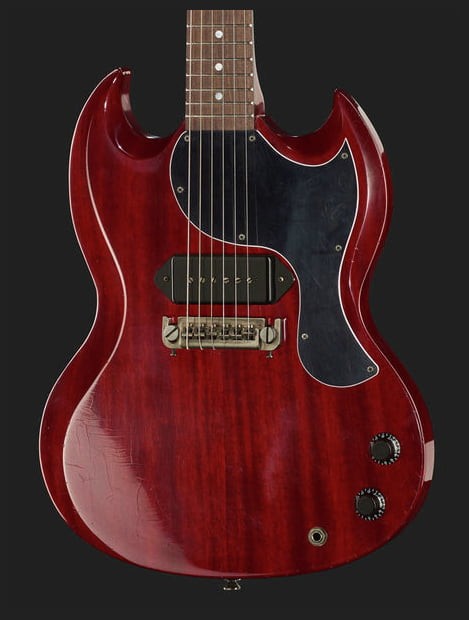 Maybach Albatroz 65 Guitarra Eléctrica Dark Winered Aged 3