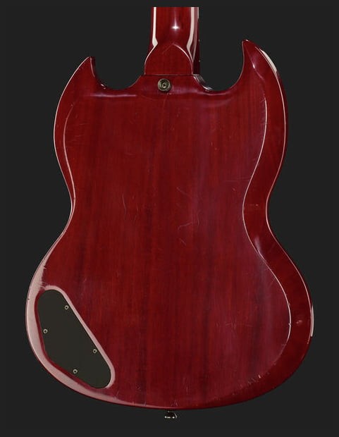 Maybach Albatroz 65 Guitarra Eléctrica Dark Winered Aged 4