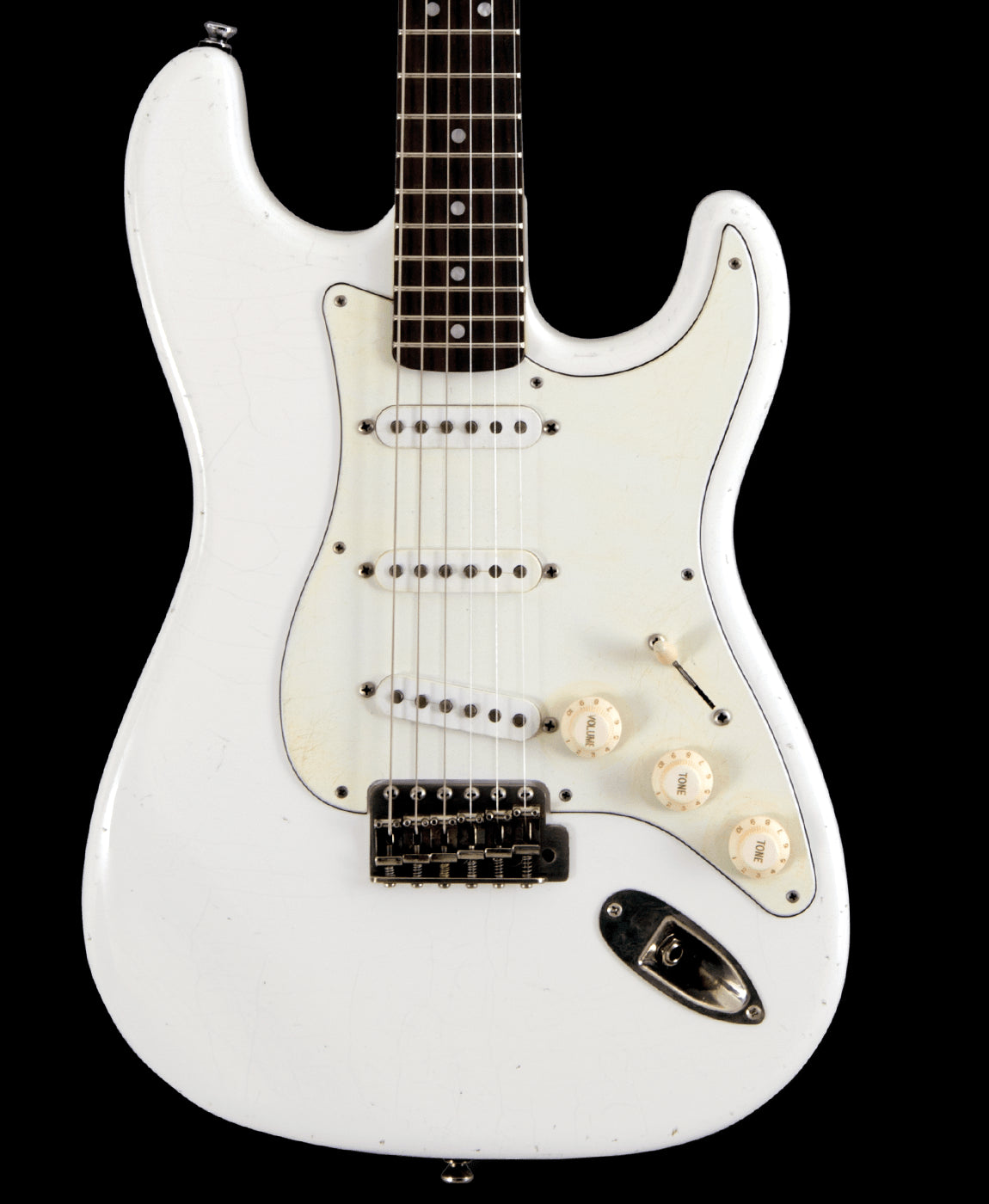 Maybach Stradovari S61 Guitarra Eléctrica Olympic White Aged 2