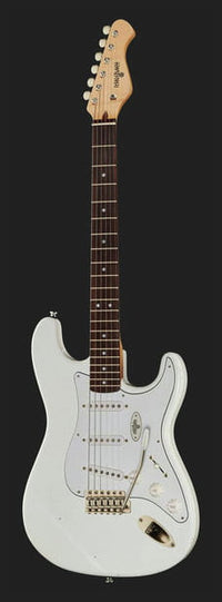 Maybach Stradovari S61 Guitarra Eléctrica Olympic White Aged 5