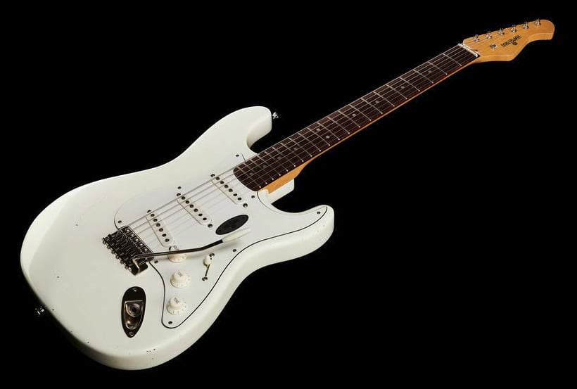 Maybach Stradovari S61 Guitarra Eléctrica Olympic White Aged 12