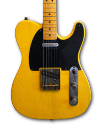 Maybach Teleman T54 Guitarra Eléctrica Butterscotch Blackguard Aged 2