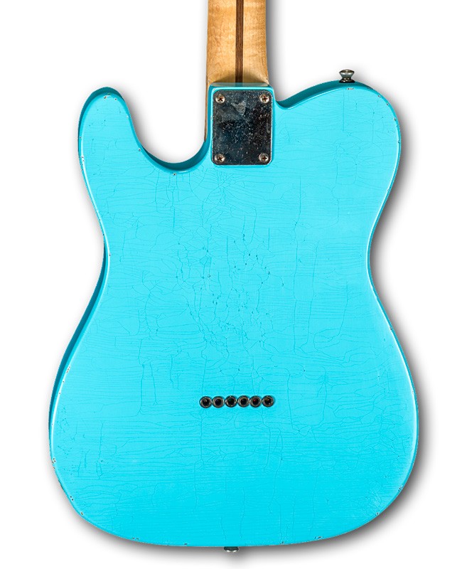 Maybach Teleman T54 Guitarra Eléctrica Caddy Blue Aged 4