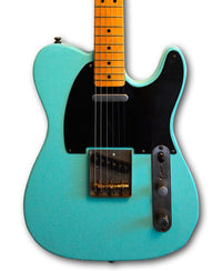 Maybach Teleman T54 Guitarra Eléctrica Miami Green Aged 2