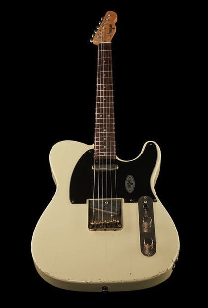 Maybach Teleman T61 Guitarra Eléctrica Vintage Cream Aged 12