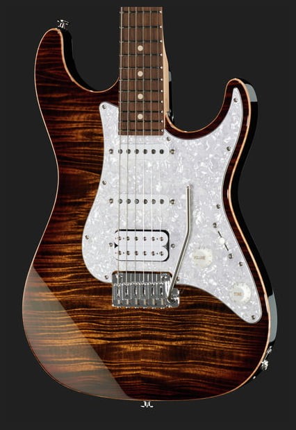 Suhr Standard Plus PF BB Guitarra Eléctrica Bengal Burst 8