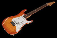 Suhr Standard Plus PF HAB Guitarra Eléctrica Trans Honey Amber Burst 13