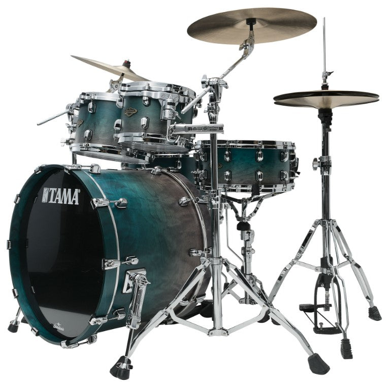 Tama WBS52RZS SPF Starclassic Walnut Birch Batería Acústica Satin Sapphire Fade 2