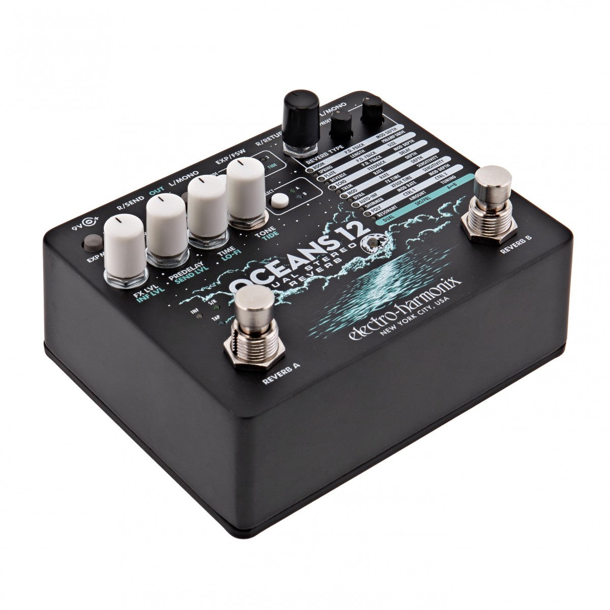 Electro Harmonix Oceans 12 Pedal Reverb 5