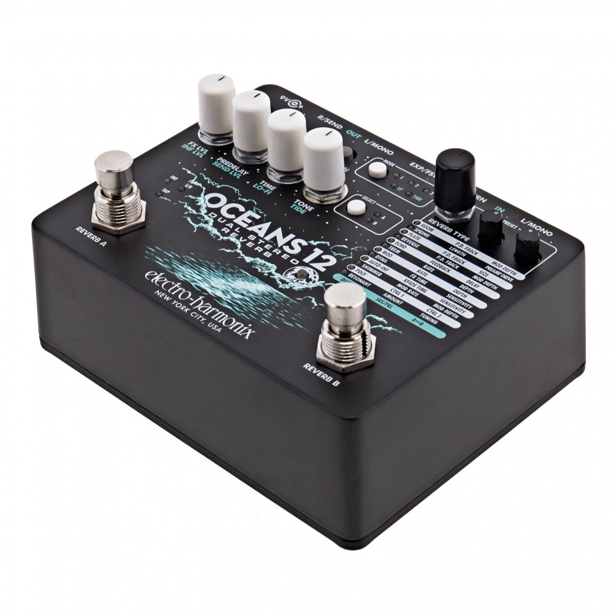 Electro Harmonix Oceans 12 Pedal Reverb 7