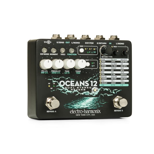 Electro Harmonix Oceans 12 Pedal Reverb 10