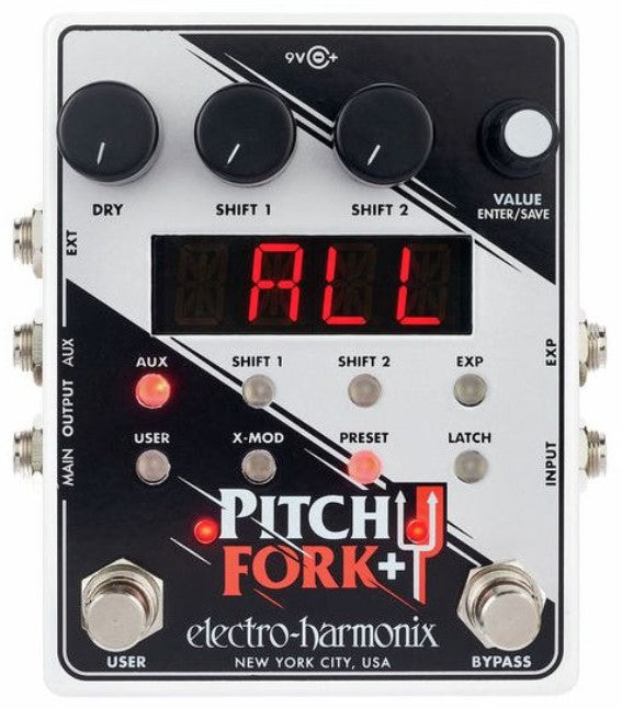 Electro Harmonix Pitch Fork Plus Pedal Pitch Shifter 1