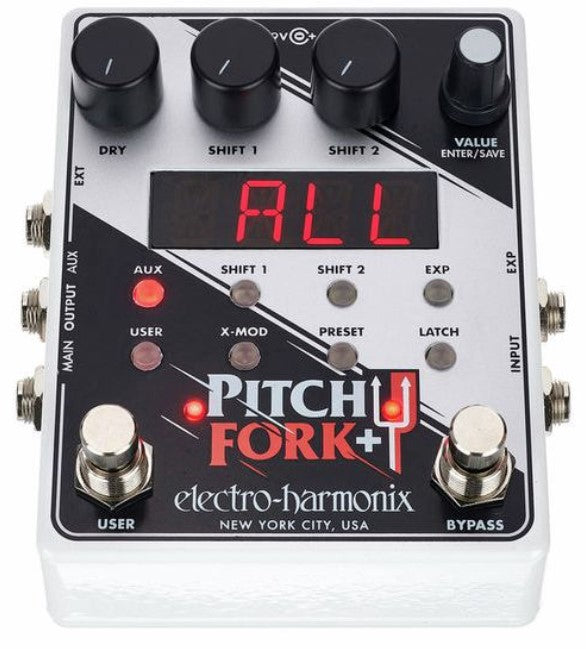 Electro Harmonix Pitch Fork Plus Pedal Pitch Shifter 3