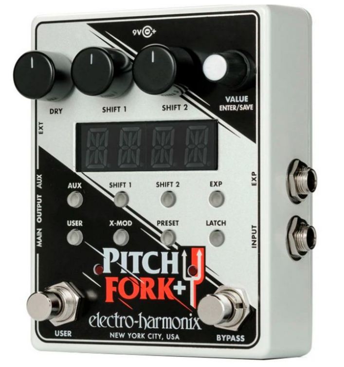 Electro Harmonix Pitch Fork Plus Pedal Pitch Shifter 17