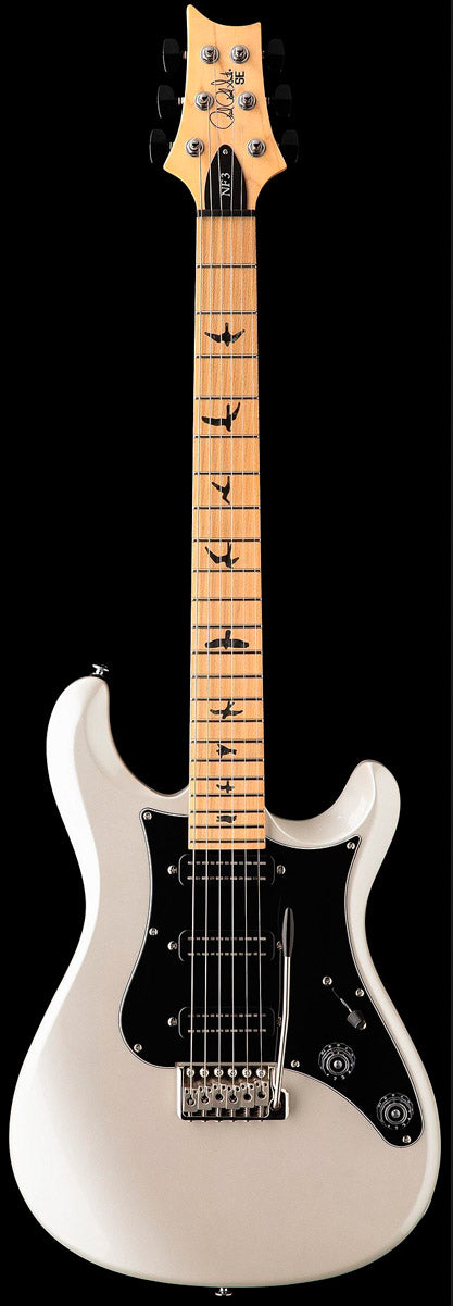 PRS SE NF3 Maple 2026 WP Guitarra Eléctrica White Pearl 1