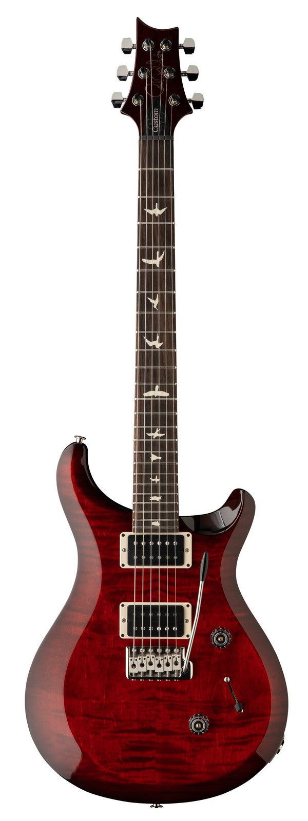 PRS S2 Custom 24 2024 FRB Guitarra Eléctrica Fire Red Burst 1