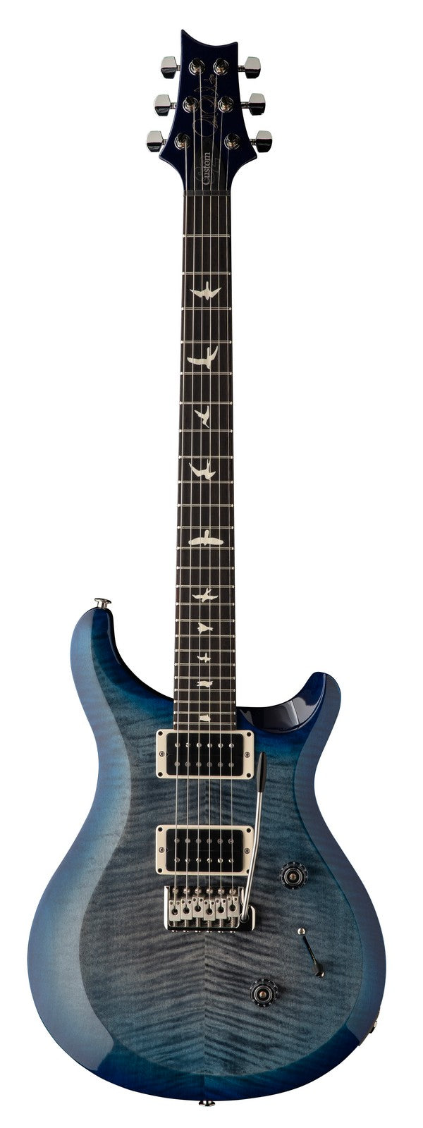 PRS S2 Custom 24 2024 FGBBB Guitarra Eléctrica Faded Gray Black Blue Burst 1