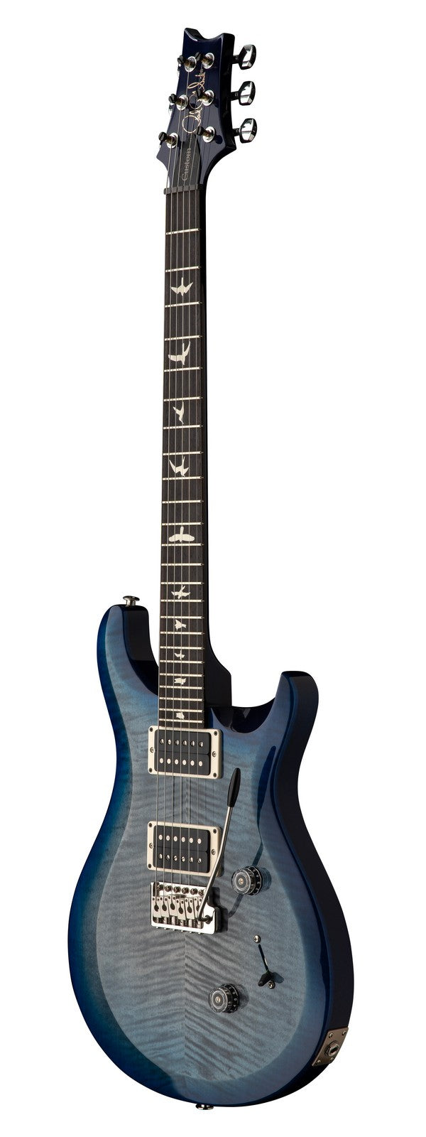 PRS S2 Custom 24 2024 FGBBB Guitarra Eléctrica Faded Gray Black Blue Burst 2