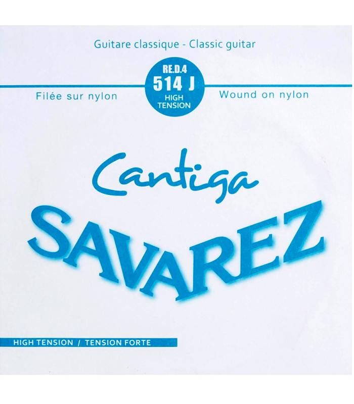 Savarez 514-J Tomatito Cantiga Azul 4 Cuerda Guitarra Española 1